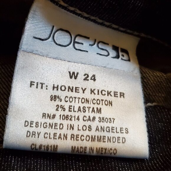 JOE’S Jeans 'Honey Kicker' Cuff Crop 00 - Picture 5 of 5